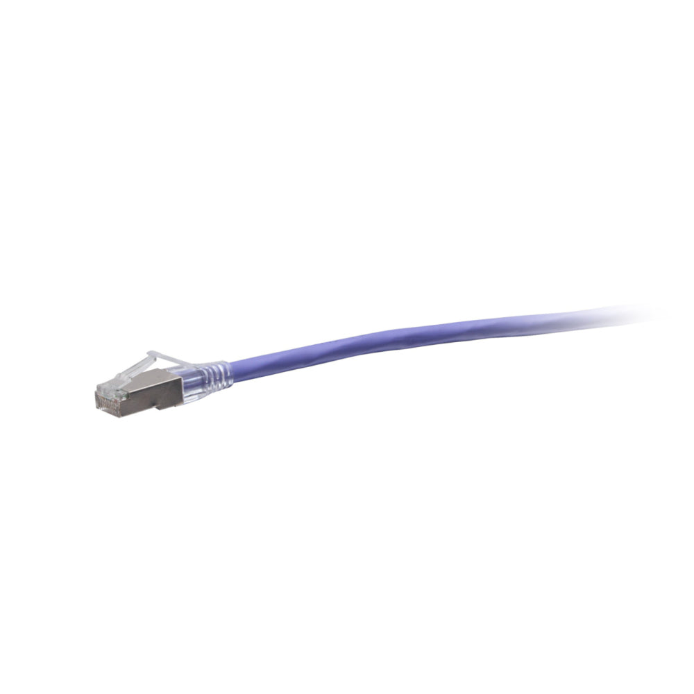 C2G 43957 Networking Cable Purple 22.8 M Cat6a S/FTP (S-STP)
