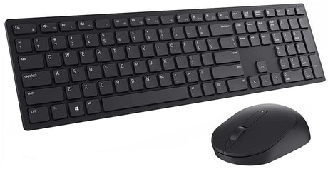 DELL Pro Wireless Keyboard and Mouse KM5221W French Canadian KM5221WBKB-FRC Black 2.4 GHz Wireless Keyboard