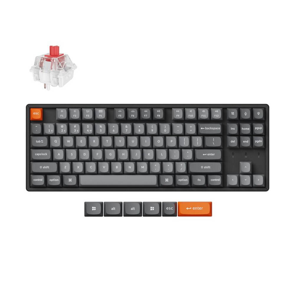 Keychron K8 Max QMK Wireless Mechanical Keyboard K8 Max Bluetooth 2.4 GHz / Bluetooth / Wired Mechanical Keyboard