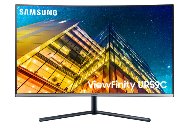 Samsung UR59C ViewFinity LU32R590CWNXZA 32 (Actual size 31.5) Ultra HD 3840 x 2160 4K Resolution HDMI DisplayPort Flicker Free LED Backlit Curved LCD Monitor