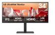 LG 34 UltraWide QHD Curved IPS Monitor with USB Type-C 34BA75QE-B