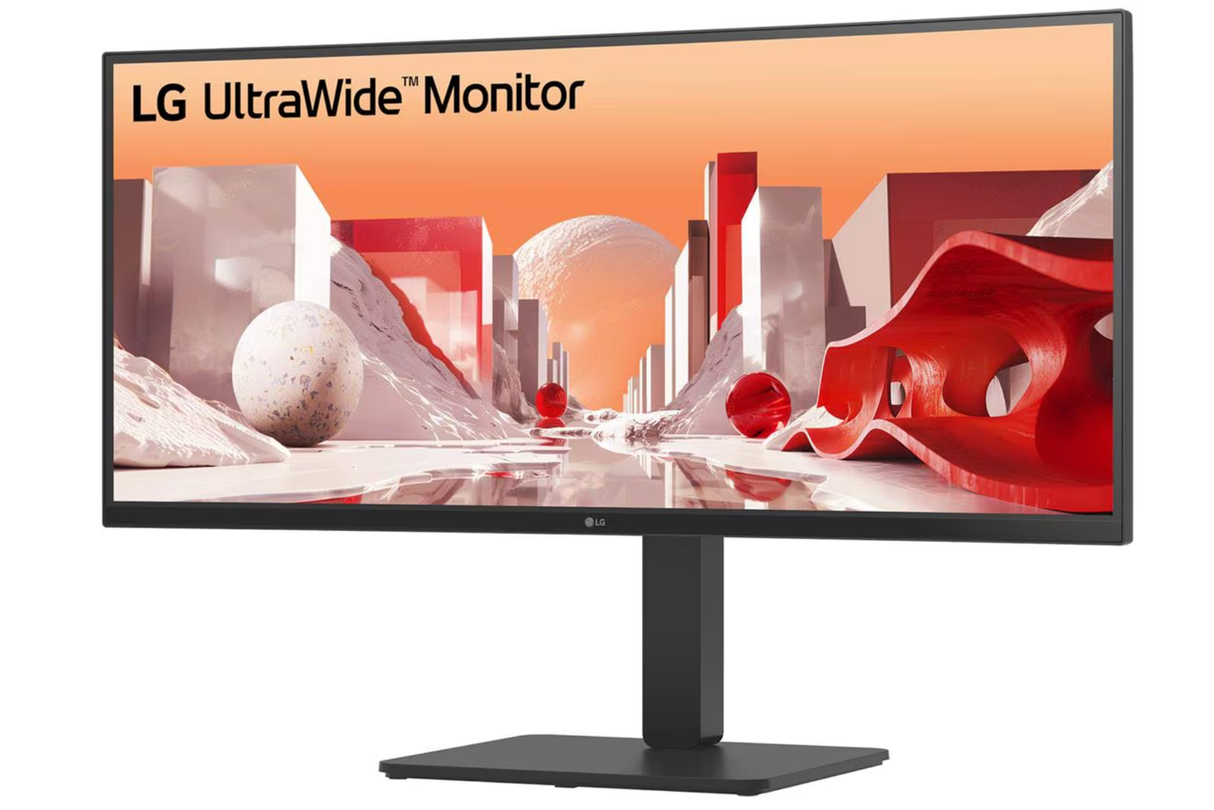 LG 34 UltraWide QHD Curved IPS Monitor with USB Type-C 34BA75QE-B