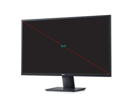 Dell 19.5 60 Hz TN Monitor 5 ms (GTG) 1600 x 900 D-Sub, DisplayPort Flat Panel DELL-E2020H