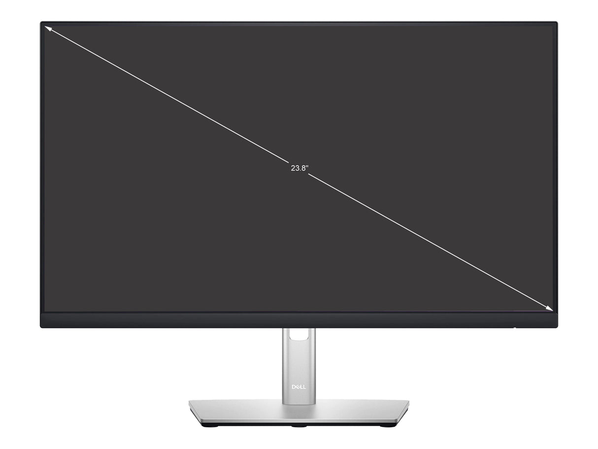 Dell P2422HE 24 (23.8 Viewable) 1920 x 1080 FHD IPS HDMI DisplayPort USB-C Tilt Swivel Height Adjust Pivot VESA LED-Backlit Monitor