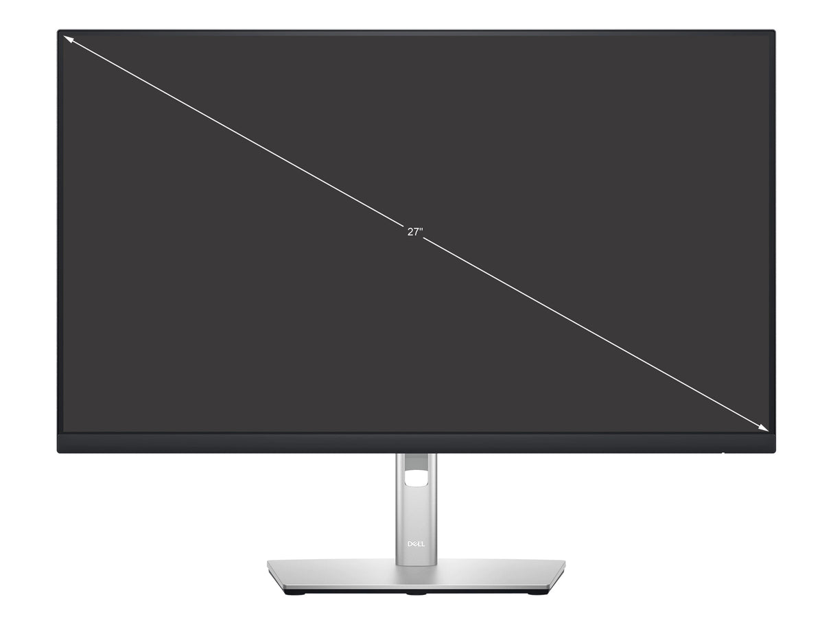 Dell P2722H 27 1920 x 1080 Full HD IPS, DisplayPort VGA HDMI USB 3.2, Tilt VESA Pivot Swivel Height Adjust LED-Backlit Monitor