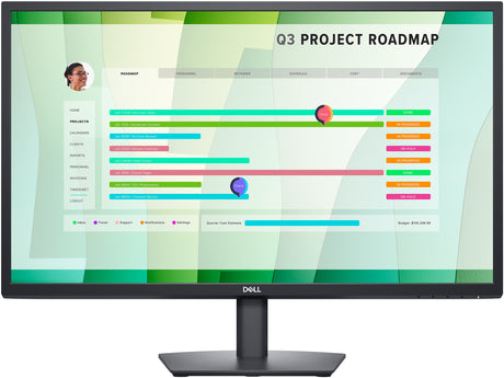 Dell 27 60 Hz IPS FHD IPS Monitor 8 ms (gray-to-gray normal); 5 ms (gray-to-gray fast) 1920 x 1080 D-Sub, HDMI Flat Panel E2723HN