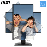 MSI PRO MP275QPDG, 27 IPS, QHD, 100hz, Height Adj. stand, Speaker, Webcam, Ethernet Interface - 1x LAN Port (1Gbps)