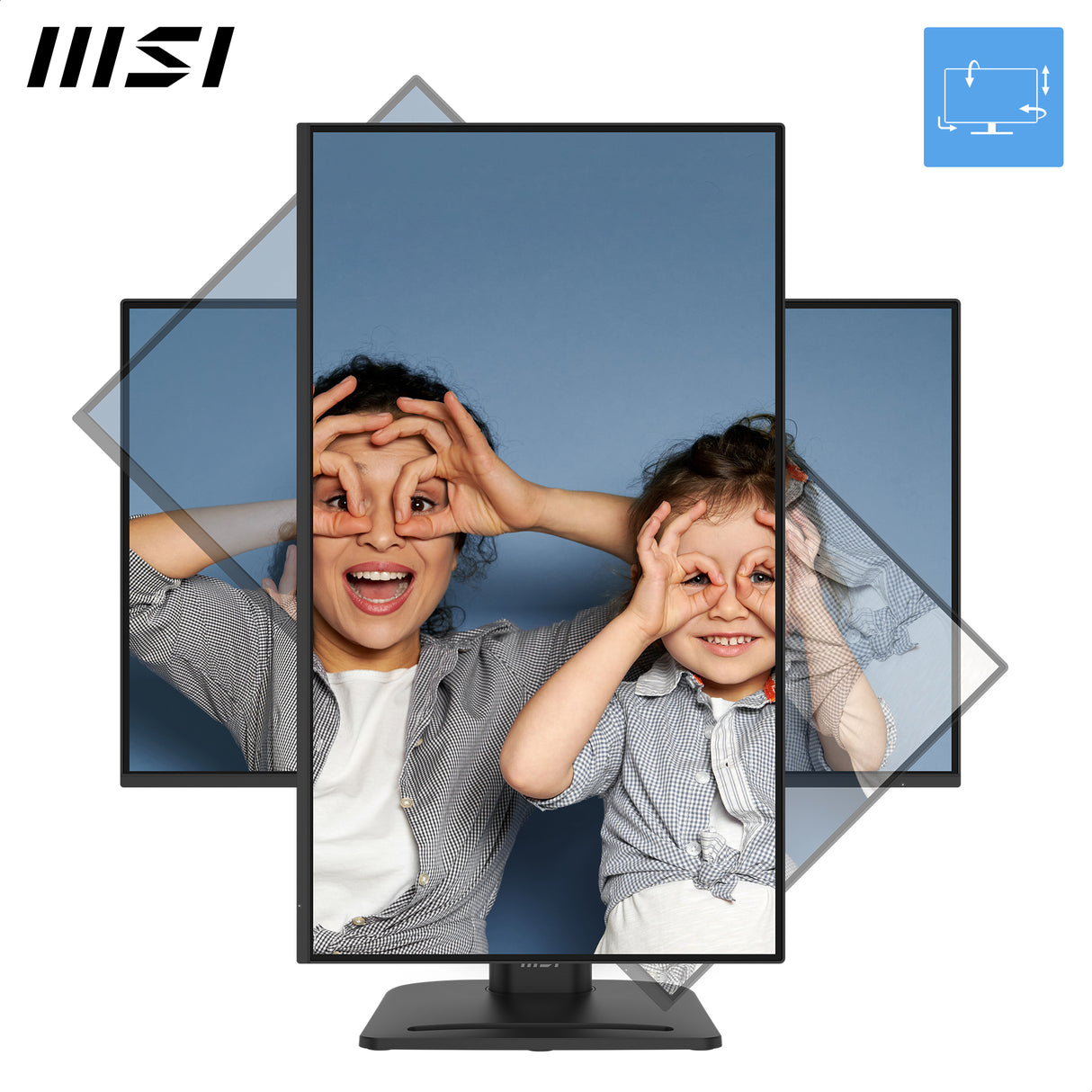 MSI PRO MP275PG E14, 27’ IPS, FHD, 144Hz, 4ms GTG, Height Adj. stand, Speaker