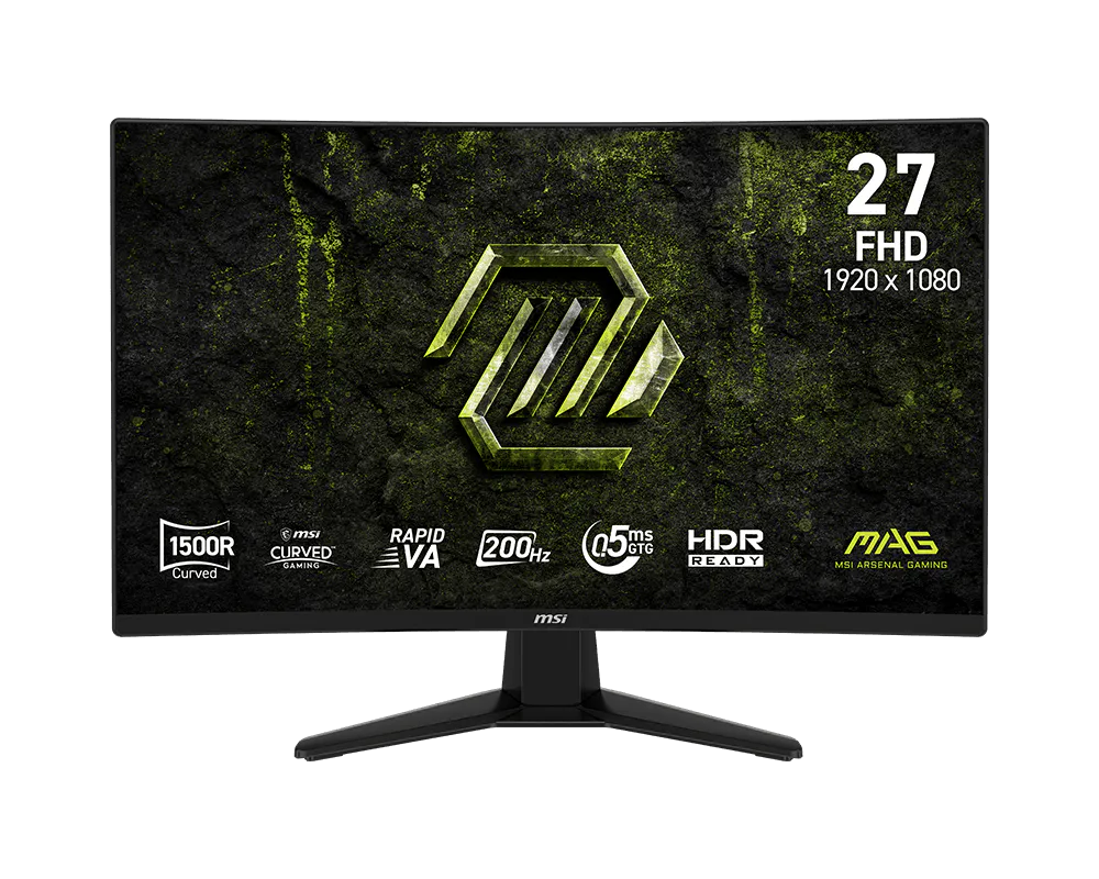 MSI 27 Full HD 200Hz with Adaptive Sync 0.5ms HDR Ready Gaming Computer Monitor MAG 274CF E20