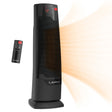Lasko CT22835 1500W Ceramic Tower Space Heater With Remote – Black