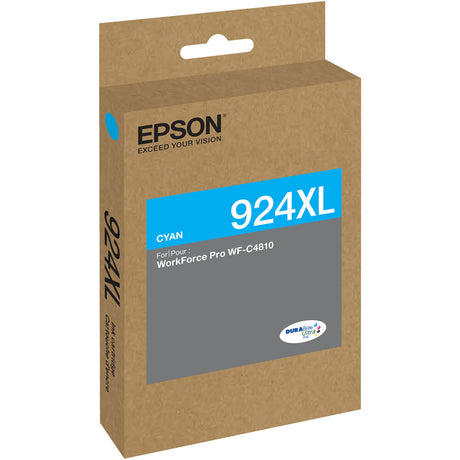 Epson 924xl Original High Yield Inkjet Ink Cartridge - Cyan  T924XL220