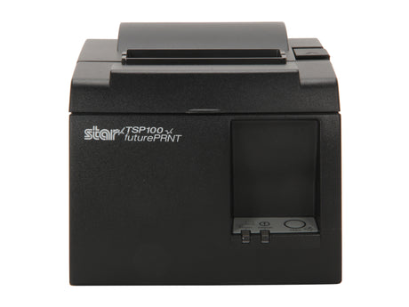 Star Micronics 39464910 TSP100III Series TSP143 Thermal Receipt Printer, Auto-cutter, Ethernet (LAN), Ethernet Cable, Internal Power Supply, Gray - TSP143IIILAN GY US