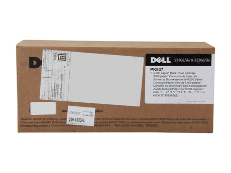 Dell 330-2666 High Yield Toner for Dell 2330d Laser Printers Black