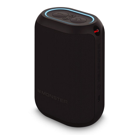 Monster DNA One Waterproof Portable Bluetooth Speaker With Omnidirectional Sound & Qi Wireless Charging Base