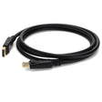 AddOn 1.5 Ft. DisplayPort Cable - Black
