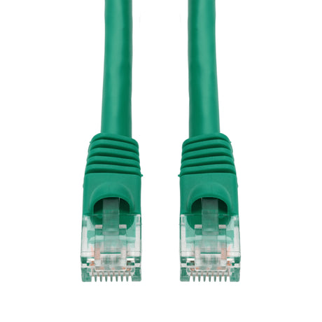 AddOn 1ft Green CAT 6 PVC Ethernet Cable Snagless Bubble Boot RJ-45 M/M