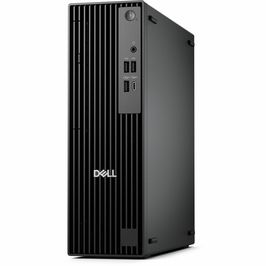 Dell Pro Slim QCS1250 - Slim desktop Core Ultra 5 235 / up to 5 GHz - RAM 16 GB - SSD 512 GB - NVMe - Intel Graphics - Gigabit Ethernet  IEEE 802.11ax (Wi-Fi 6E)  Bluetooth - Win 11 Pro - monitor: none - BTS