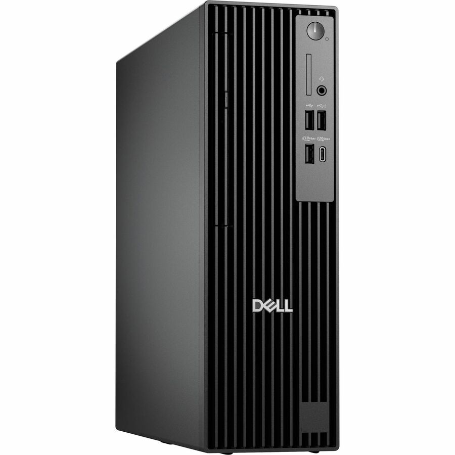 Dell Pro Slim Plus QBS1250 - Slim desktop Core Ultra 7 265 / up to 5.3 GHz - RAM 16 GB - SSD 512 GB - TLC  NVMe - Intel Graphics - Gigabit Ethernet - Win 11 Pro - monitor: none - BTS