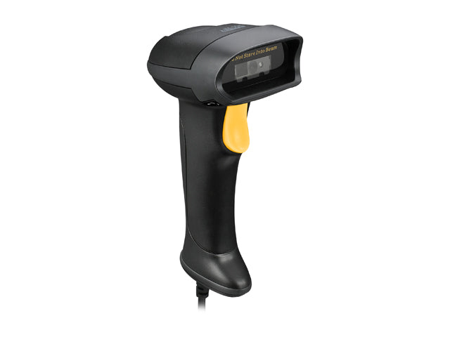 Adesso NuScan 2500TU Heavy Duty Long Range Handheld 1D/2D Barcode Scanner, USB, Spill Resistant, Antimicrobial, Drop Protection - NUSCAN2500TU