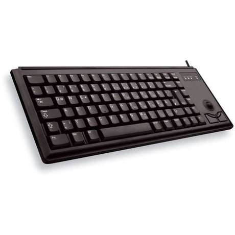 Cherry Slim Line G84-4420 - Keyboard - PS/2 - US - Black