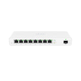 Ubiquiti UISP-S Gigabit PoE Switch for WISP MicroPoP Applications, 8 x GbE RJ45 Ports, 1 x 1G SFP Port, Fanless Thermal Cooling, Silent Operation, White