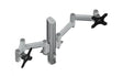 ATDEC MODULAR DUAL DISPLAY MOUNT FLAT SCREENS UP TO 26.5 LBS CURVED SCREENS UP