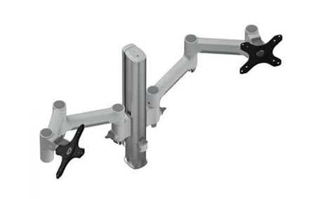 ATDEC MODULAR DUAL DISPLAY MOUNT FLAT SCREENS UP TO 26.5 LBS CURVED SCREENS UP