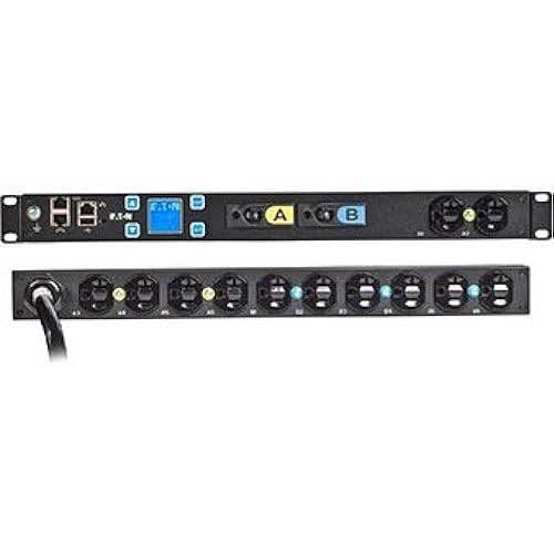 Eaton Metered Input Rack PDU 2.88kW max 120V 24A 1U L5-30P Single-Phase PDU