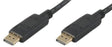 5 Pack of 1ft DisplayPort Male to Male Black Cable