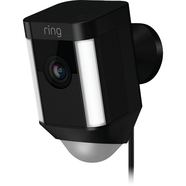 Ring Spotlight Cam Plus Outdoor/Indoor 1080p Plug-In Surveillance Camera - Black