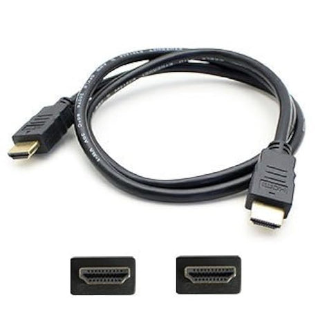 Add On 5-Pack of 15ft HDMI Male to Male Black Cables - 100% Compatible and Guaranteed to Work