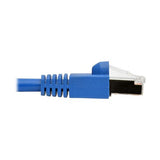 Tripp Lite N262-025-BL Cat6a Snagless Shielded STP Patch Cable 10G-Certified, PoE, Blue M/M 25' 25' Blue 25ft. 25 ft.