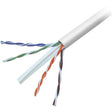 Belkin CAT6 Solid Bulk Cable - 500 ft Category 6 Network Cable for Network Device, ATM - Bare Wire - Bare Wire - 1.2 Gbit/s - 23 AWG - Orange
