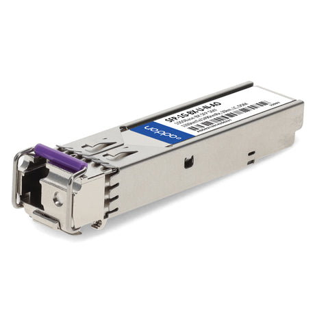 Alcatel-Lucent Nokia Compatible TAA 1000Base-BX SFP Transceiver (SMF, 1310nmTx/1490nmRx, 10km, LC, DOM)