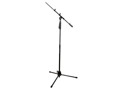 Monoprice 602530 Microphone Stand with Hand-Clutch and Telescopic Boom