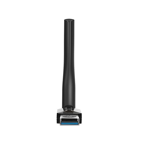 TP-Link USB Bluetooth Adapter for PC, Bluetooth 5.3 Dongle (UB500 Plus) - Long Range, Adjustable Antenna, Supports Windows 11/10/8.1/7 for Desktop, Laptop, Mouse, Keyboard, and More.