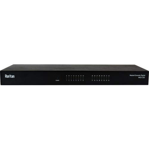 Raritan MasterConsole Digital MCD-232 - KVM switch - CAT5 - 32 x KVM port(s) - 2 local users - rack-mountable - AC 100 - 240 V / DC 12 V