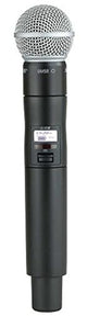 Shure ULXD2/SM58 Handheld Transmitter with SM58 Vocal Mic Capsule - for use with ULX-D Digital Wireless Microphone Systems, Receiver Sold Separately | G50 Band (ULXD2/SM58=-G50) G50 Band (470 – 534 MHz)
