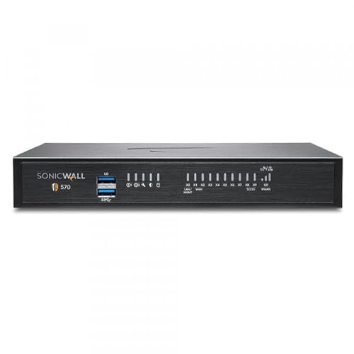 Sonicwall TZ570 Secure Upgrade Plus - 2YR Advanced Edition (02-SSC-5686) | TZ570 Network Security Appliance with 2 Year Advanced Protection Service Suite | Next-Generation Firewall