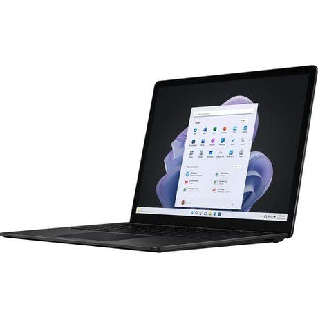 Microsoft Surface Laptop 5, 15" Touchscreen Notebook, Intel Evo Platform, 12th Gen i7-1265U, 16GB RAM, 256GB SSD, Intel Iris Xe, 2496 x 1664 - Windows 10 Pro, Matte Black - RIA-00024