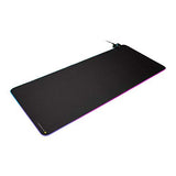 Corsair MM700 RGB Extended Cloth Gaming Mouse Pad (Dynamic 360° Three-Zone RGB Lighting, Expansive 930 mm x 400 mm Surface, Two Port USB Hub, 4 mm-Thick Rubber Construction) Black 15.8L x 36.6W inches