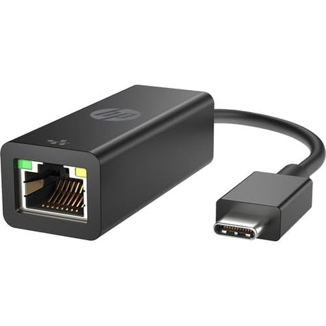 HP Ethernet Adapter - USB Type C - 128 MB/s Data Transfer Rate - 1 - Twisted Pair - 1000Base-T - TAA Compliant