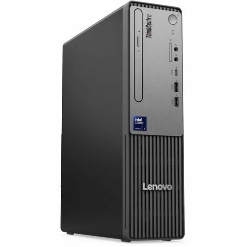 Lenovo ThinkCentre neo 50s Gen 6 13DQ001JUS Desktop Computer - Intel Core Ultra 7 265-16 GB - 512 GB PCI Express NVMe 4.0 x4 SSD - Small Form Factor - Raven Black - Intel B860 Chip - Windows 11 Pro