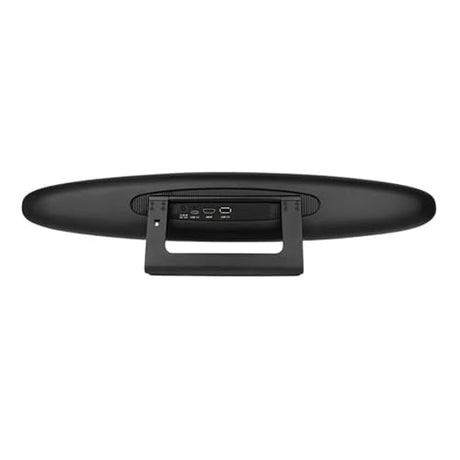 ROCWARE RC10 4K UHD USB Video Bar with 8.51MP Sensor, 121-Degree Wide Field of View, Auto-Framing, and Voice Tracking (Black)