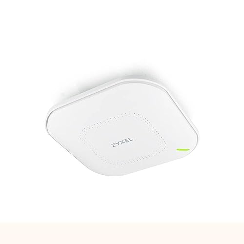 Zyxel WiFi 6 AX3000 Wireless Multi-Gigabit Pro Access Point | Smart Antenna | 2.5G Uplink & 1 GbE PT | Mesh | PoE+ | 1 Year Nebula Pro [WAX630S] 1.5 x 7.1 x 7.1