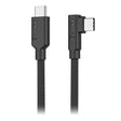 Alogic USB 2.0 Male to Male Elements Pro Right Angle USB-C to USB-C Cable, 1 Meter Length