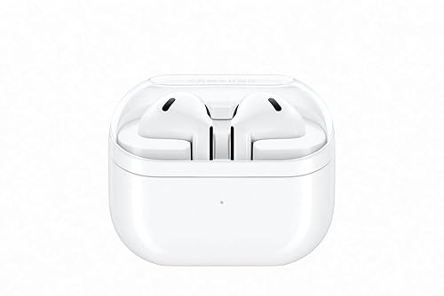 Samsung Galaxy Buds3, Wireless Bluetooth Earbuds with Adaptive Noise Control, Sweat and Water Resistance, AI Translator, Adaptive EQ - White (CAD Version & Warranty) Buds Only Buds3 White