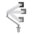 Atdec Ora Monitor Arm F-Clamp - Monitor arm for 34inch screens flat or curved 2-8kg, VESA 75x75, 100x100. Includes F-Clamp in box - White