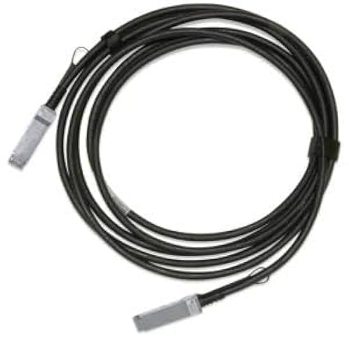Mellanox Technologies MCP1650-H002E26 Passive Copper Cable, IB HDR, UP to 200GB/S, QSFP56, LSZH, 2M, Black PU