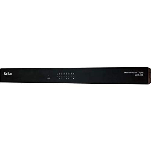 Raritan MasterConsole Digital MCD-216 - KVM switch - CAT5 - 16 x KVM port(s) - 2 local users - rack-mountable - AC 100 - 240 V / DC 12 V